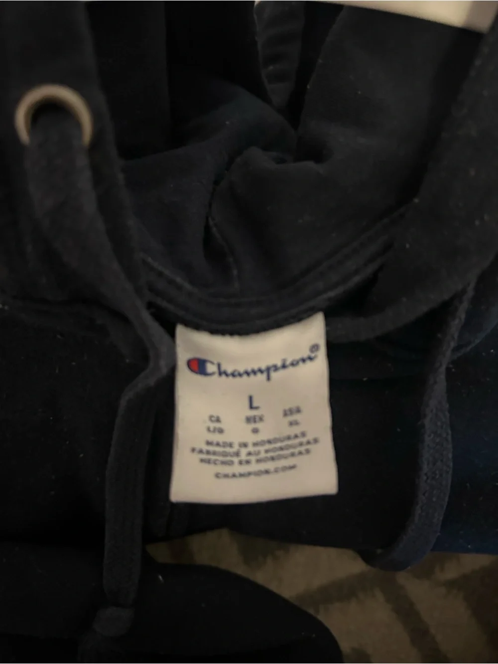 Eastman School of Music Navy Zip-up Sweatshirt